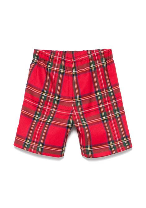Shorts tartan LA STUPENDERIA | TCBR21NZ64
